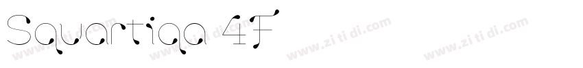 Squartiqa 4F字体转换 Squartiqa 4F字体转换